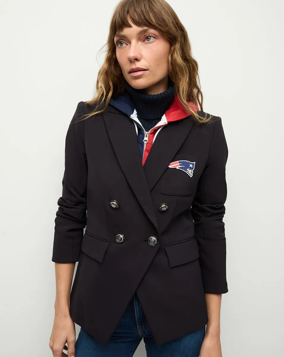 Veronica Beard Jackets & Outerwear|The Gift Guide*New England Patriots Dickey Jacket in Navy/Silver NewEnglandPatriots