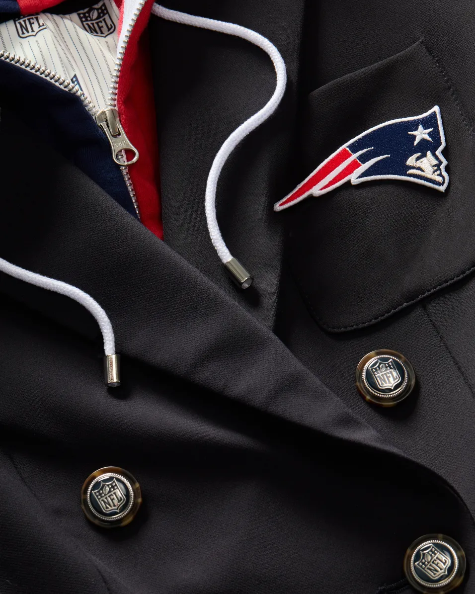 Veronica Beard Jackets & Outerwear|The Gift Guide*New England Patriots Dickey Jacket in Navy/Silver NewEnglandPatriots
