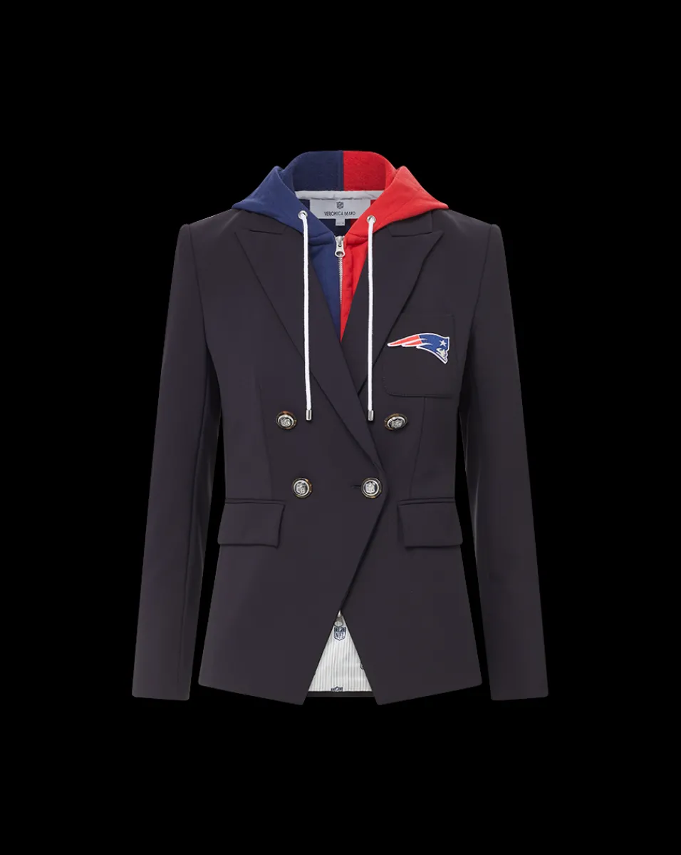 Veronica Beard Jackets & Outerwear|The Gift Guide*New England Patriots Dickey Jacket in Navy/Silver NewEnglandPatriots