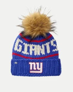 Veronica Beard Accessories|The Gift Guide*New York Giants Beanie in Dark Blue DarkBlue