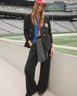 Veronica Beard Jackets & Outerwear|The Gift Guide*New York Giants Dickey Jacket in Black/Silver NewYorkGiants