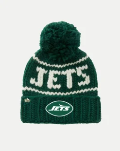Veronica Beard Accessories|The Gift Guide*New York Jets Beanie in Gotham Green GothamGreen