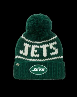 Veronica Beard Accessories|The Gift Guide*New York Jets Beanie in Gotham Green GothamGreen