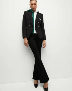 Veronica Beard Jackets & Outerwear|The Gift Guide*New York Jets Dickey Jacket in Black/Silver NewYorkJets
