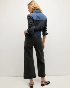 Veronica Beard Tops|The Veronicas' Favorites*Noah Shirt Colorblock in Blue Star Colorblock BlueStarColorblock