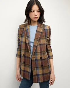 Veronica Beard Jackets & Outerwear|The Veronicas' Favorites*Oria Dickey Jacket in Russet Multi RussetMulti