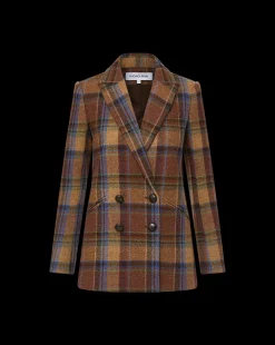 Veronica Beard Jackets & Outerwear|The Veronicas' Favorites*Oria Dickey Jacket in Russet Multi RussetMulti