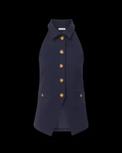 Veronica Beard Jackets & Outerwear|Tops*Orlinda Vest in Navy