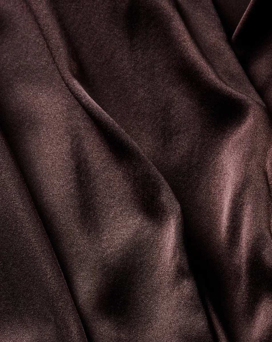 Veronica Beard Dresses|The Veronicas' Favorites*Otis Silk Dress in Dark Chocolate DarkChocolate