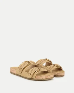 Veronica Beard Sandals|The Veronicas' Favorites*Paige Buckle Sandal in Desert