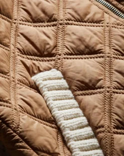 Veronica Beard Jackets & Outerwear*Patra Mixed-Media Jacket in Russet/Ivory