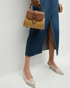 Veronica Beard Skirts & Shorts|Matching Sets*Patricia Denim Maxi Skirt in Blue Denim EveningDusk