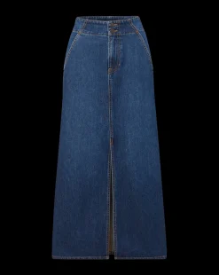 Veronica Beard Skirts & Shorts|Matching Sets*Patricia Denim Maxi Skirt in Blue Denim EveningDusk