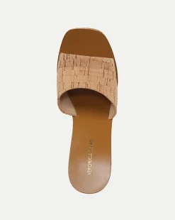 Veronica Beard Sandals*Paulita Cork Wedge Sandal Natural