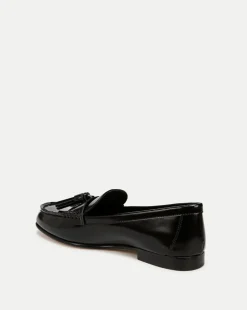 Veronica Beard Flats & Loafers*Penny Leather Tassel Loafer in Black