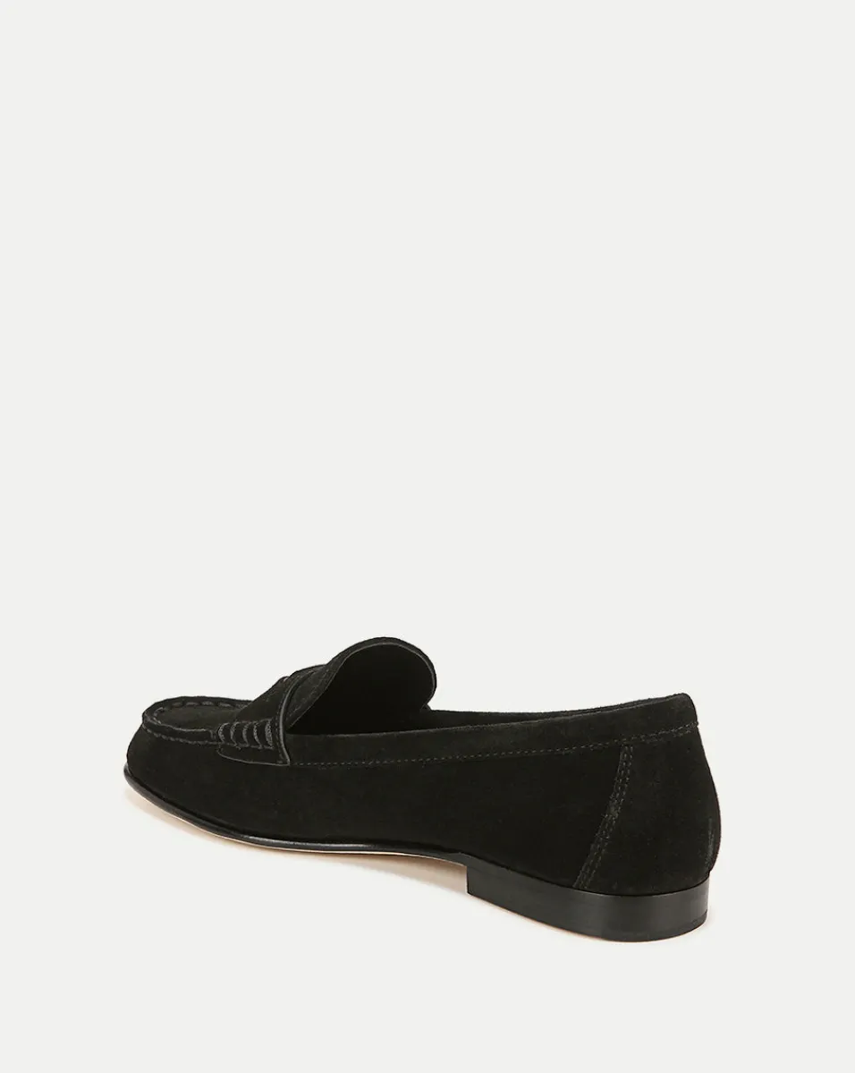 Veronica Beard Flats & Loafers*Penny Suede Loafer Black