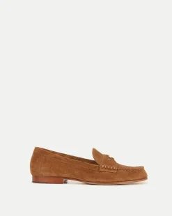 Veronica Beard Flats & Loafers*Penny Suede Loafer Hazelwood