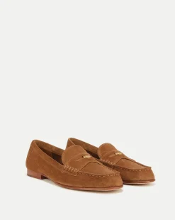 Veronica Beard Flats & Loafers*Penny Suede Loafer Hazelwood