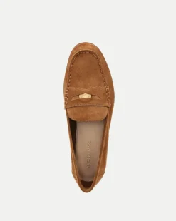 Veronica Beard Flats & Loafers*Penny Suede Loafer Hazelwood
