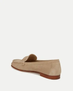 Veronica Beard Flats & Loafers|The Veronicas' Favorites*Penny Suede Loafer in Sand