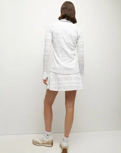 Veronica Beard Jackets & Outerwear*Performance Lace Jacket in White/Navy