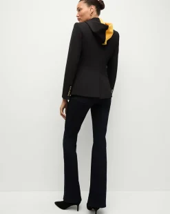 Veronica Beard Jackets & Outerwear*Pittsburgh Steelers Dickey Jacket in Black/Gold PittsburghSteelers