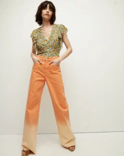 Veronica Beard Tops*Polly Floral Top Multi