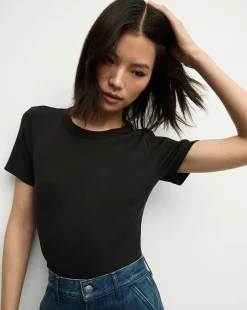 Veronica Beard Tops*Pruitt Bodysuit in Black