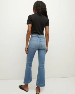 Veronica Beard Tops|Extended Sizes*Pruitt Ribbed Tee Black