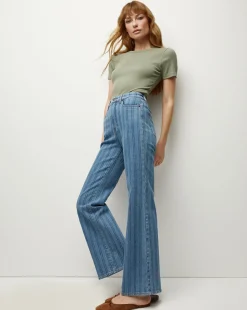 Veronica Beard Tops*Pruitt Ribbed Tee in Sage