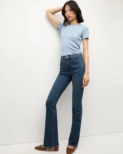 Veronica Beard Tops*Pruitt Tee in Smoke Blue SmokeBlue