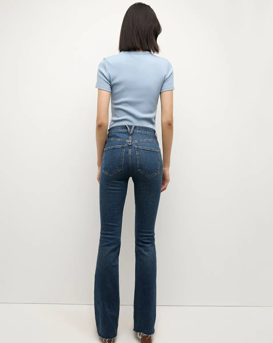 Veronica Beard Tops*Pruitt Tee in Smoke Blue SmokeBlue