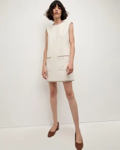 Veronica Beard Dresses|Matching Sets*Ravena Mini Shift Dress in Ivory