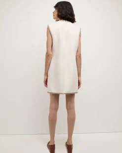 Veronica Beard Dresses|Matching Sets*Ravena Mini Shift Dress in Ivory