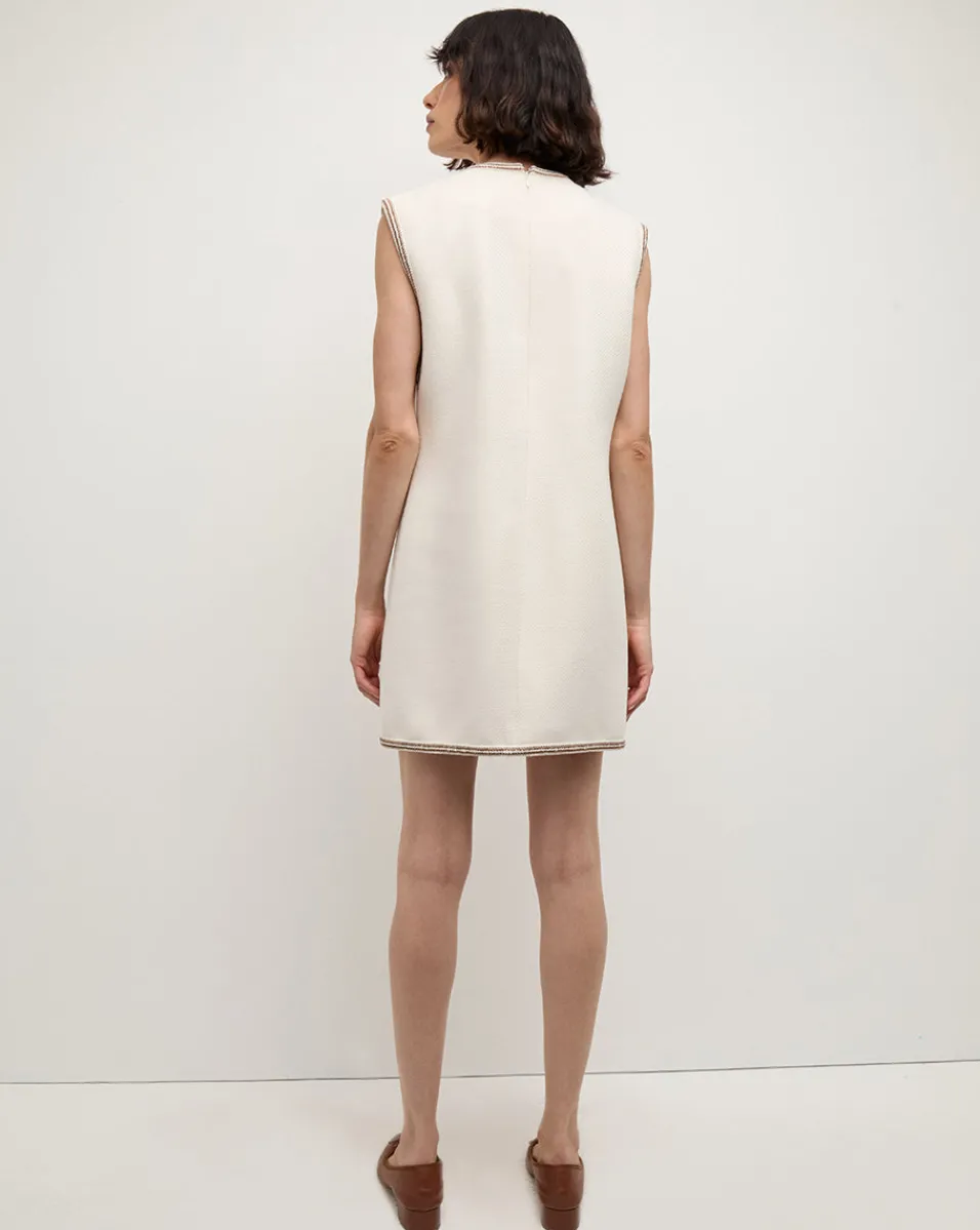 Veronica Beard Dresses|Matching Sets*Ravena Mini Shift Dress in Ivory