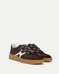 Veronica Beard Sneakers|The Veronicas' Favorites*Reagan Velcro Sneaker in Espresso/White