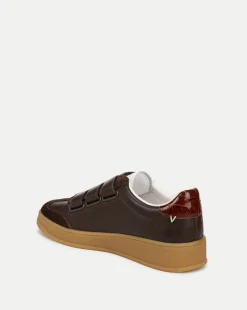 Veronica Beard Sneakers|The Veronicas' Favorites*Reagan Velcro Sneaker in Espresso/White