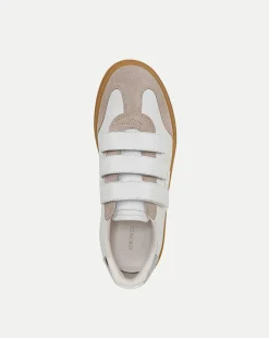 Veronica Beard Sneakers|The Veronicas' Favorites*Reagan Velcro Sneakers in White & Silver White/Silver