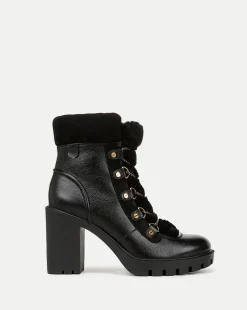 Veronica Beard Boots & Booties|The Veronicas' Favorites*Reece Lug Bootie in Black