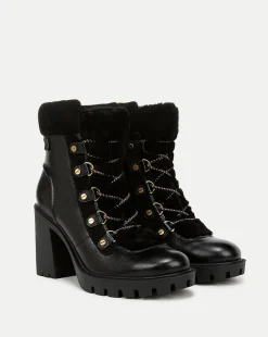 Veronica Beard Boots & Booties|The Veronicas' Favorites*Reece Lug Bootie in Black