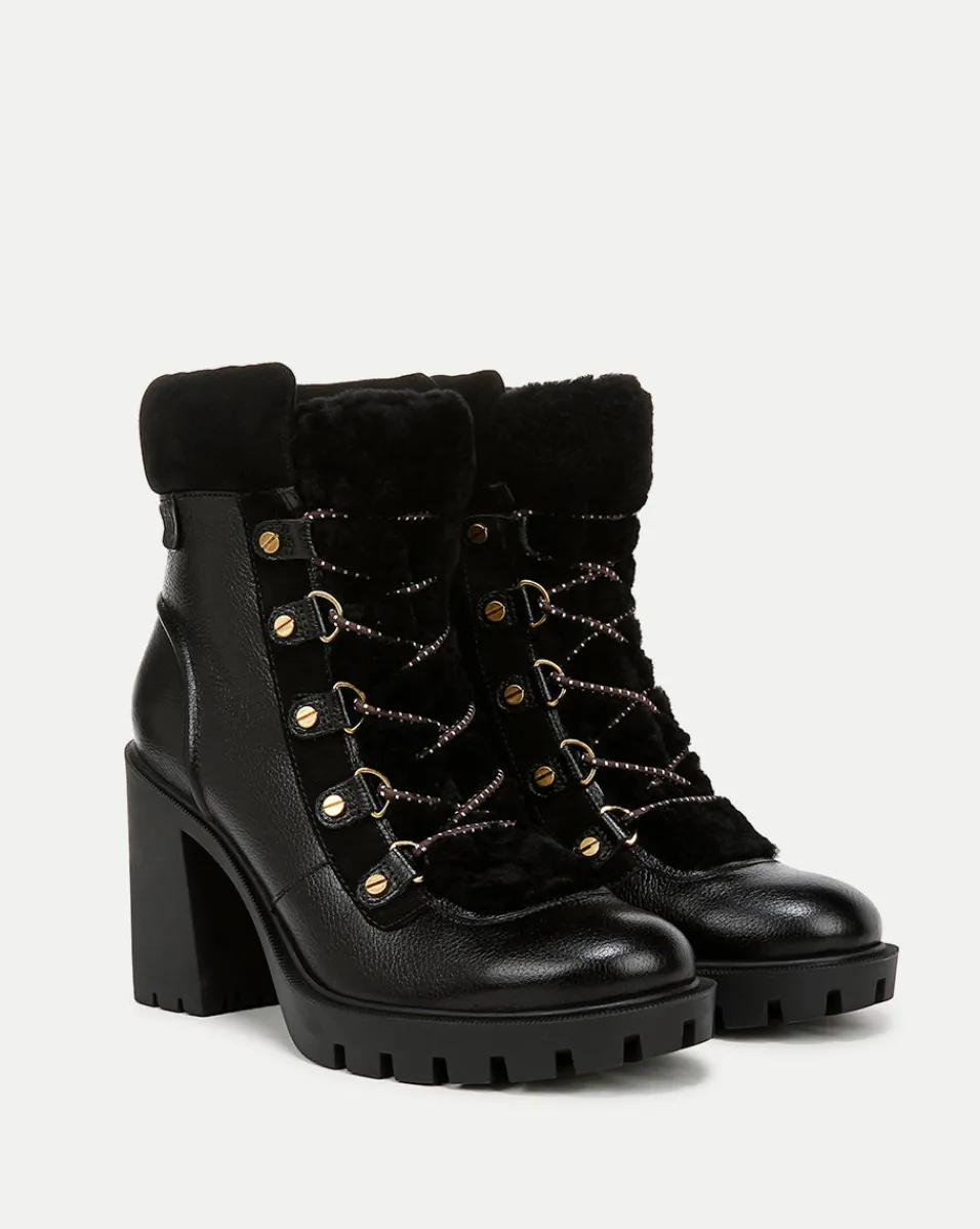 Veronica Beard Boots & Booties|The Veronicas' Favorites*Reece Lug Bootie in Black