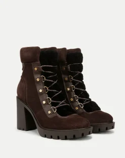Veronica Beard Boots & Booties|The Veronicas' Favorites*Reece Lug Bootie in Espresso