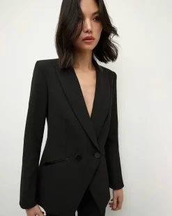 Veronica Beard Jackets & Outerwear|The Veronicas' Favorites*Rickie Dickey Jacket in | Blazer Black
