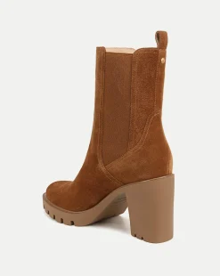 Veronica Beard Boots & Booties*Riley Chelsea Bootie in Caramel