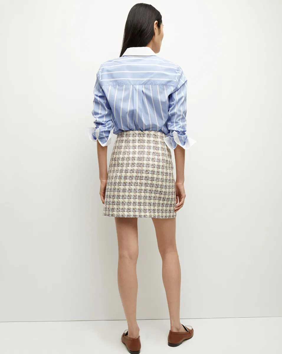 Veronica Beard Skirts & Shorts*Roman Tweed Skirt in Ivory/Camel