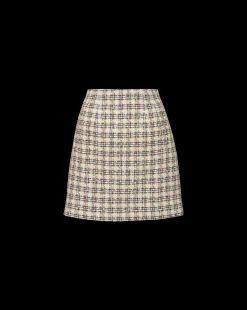 Veronica Beard Skirts & Shorts*Roman Tweed Skirt in Ivory/Camel