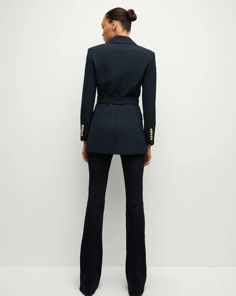 Veronica Beard Jackets & Outerwear|Matching Sets*Ryanne Belted Dickey Jacket in Navy