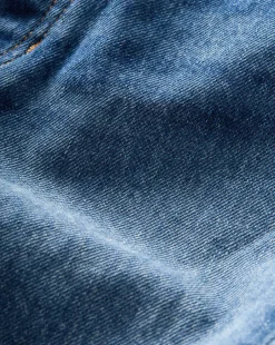 Veronica Beard Jeans*Ryder Saddle Jean in Blue Denim | Barrel Jeans Bandit