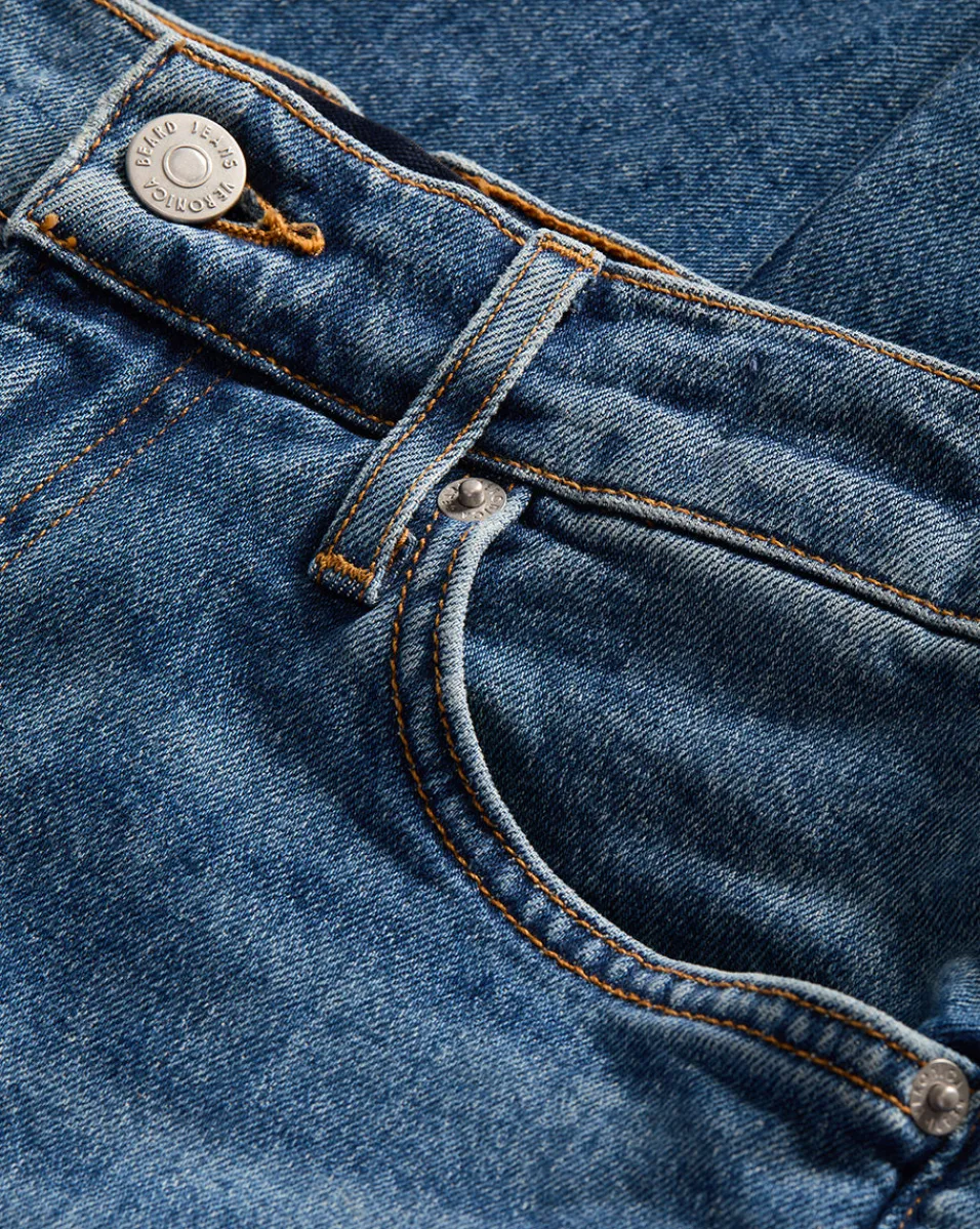 Veronica Beard Jeans*Ryleigh Slim Straight-Leg Jean in Wanderer Dust WandererDust