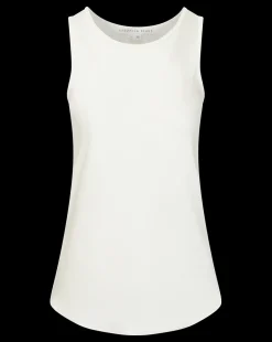 Veronica Beard Tops*Sabrina Crepe Tank in Off-White